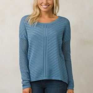 Prana | Parker Sweater Dusty Skies Womens Small
